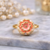 Floral Spinner Ring