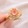 Floral Spinner Ring