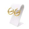 Gold Plated Hoop Earrings for Women