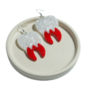 Tooth Shape Dangle Earrings