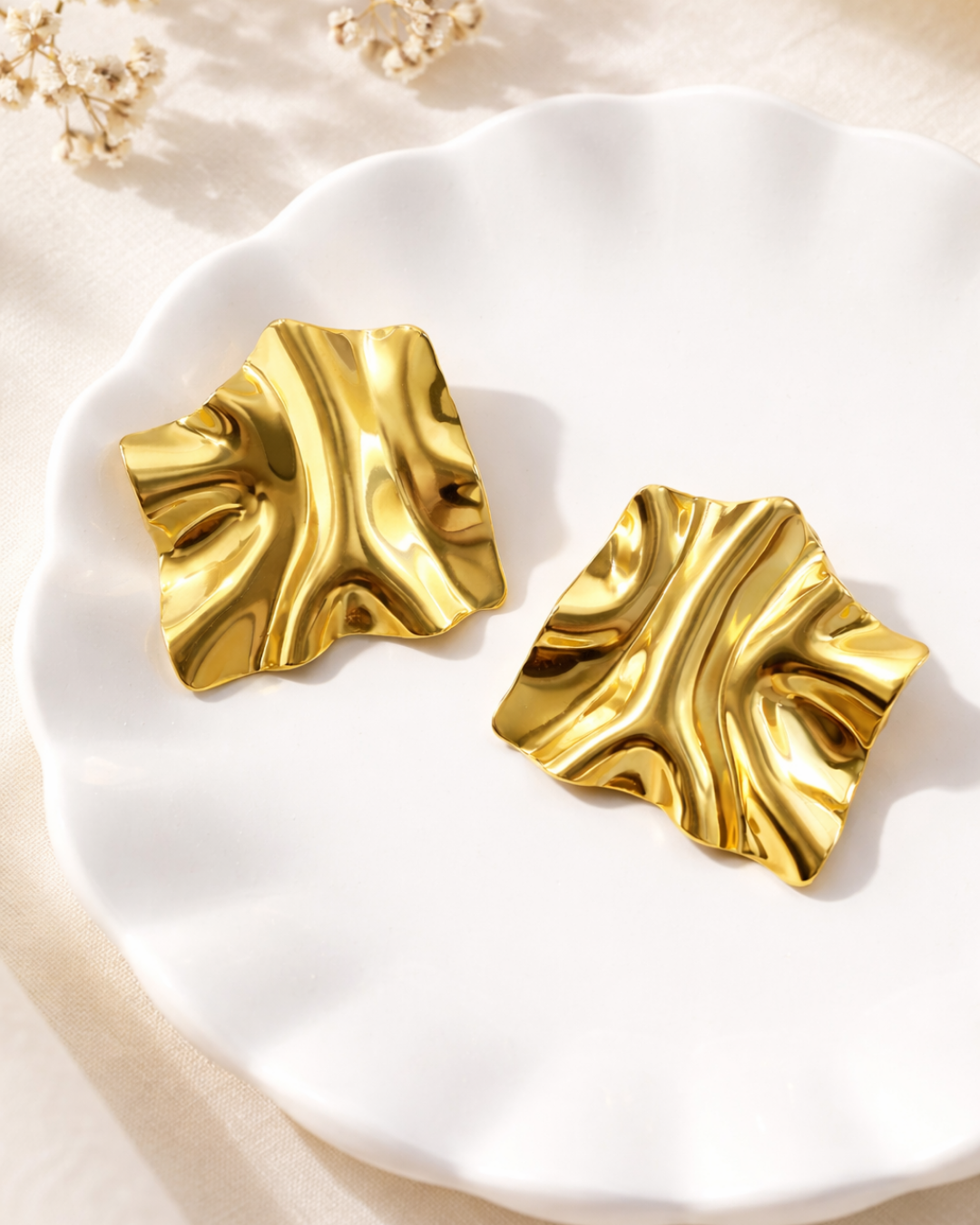 Abstract Square Stud