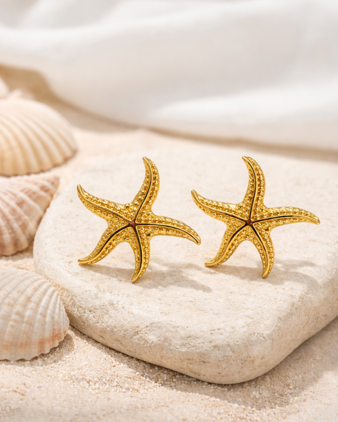 Starfish Stud Earrings