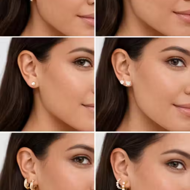 9 Pairs Combo Earrings