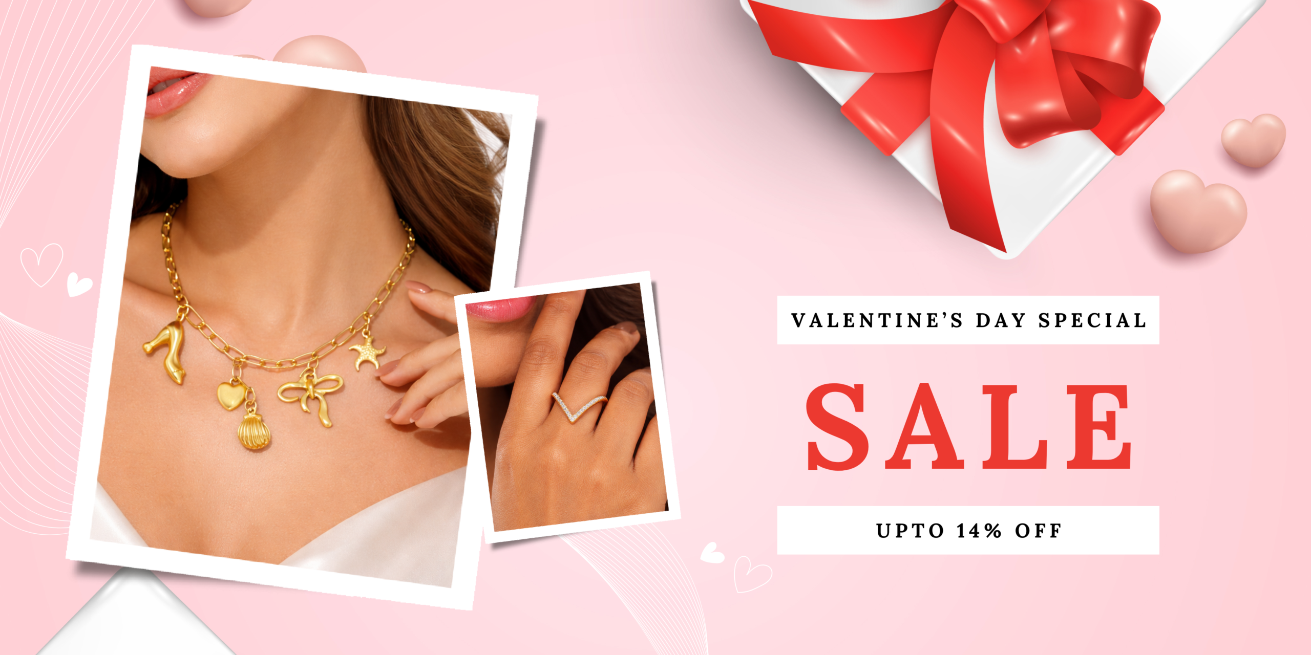 Valentine's Day Sale Banner