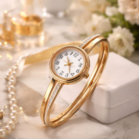 Stylish Women’s Golden Bracelet