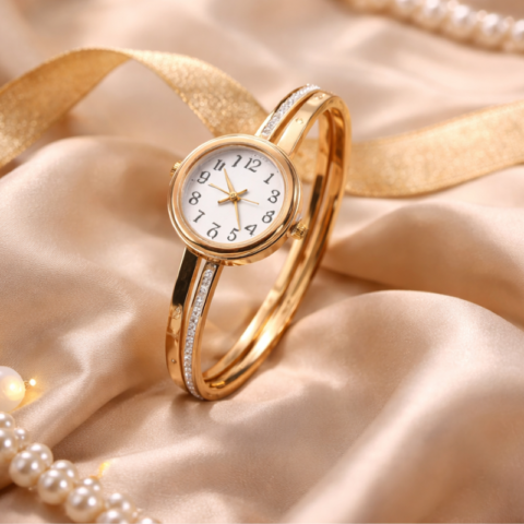 Stylish Women’s Golden Bracelet