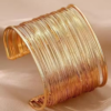 Layered Wire Cuff Bracelet