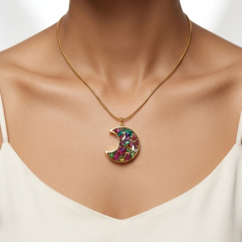 moon pendant jewelry