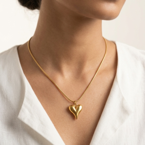 heart pendant necklace