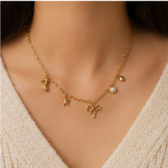 Ocean Charm Necklace