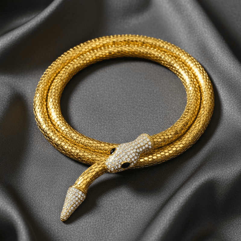 Luxe Serpent Gold Snake
