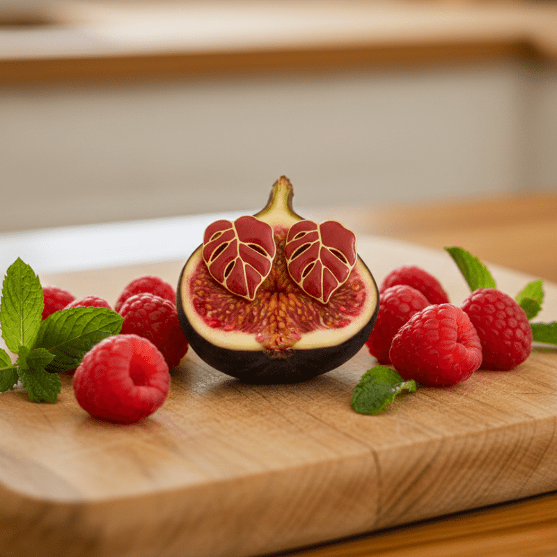 Rush The Label Green Enamel Leaf Stud Earrings for Women & Girls | Gold Plated Fashion Jewellery