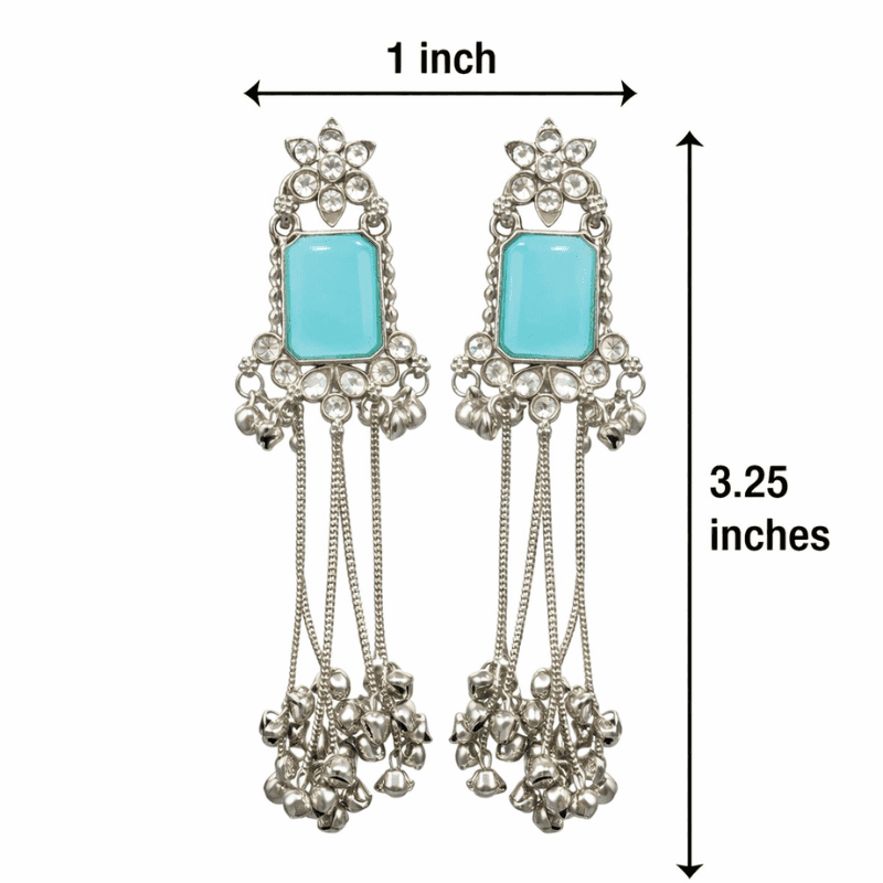 Kashmiri Blue Stone Oxidised