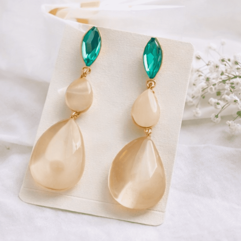 Long Drop Earrings